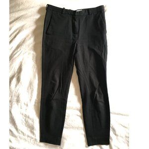 & Other Stories Size 4 Black Pants Fitted Cropped